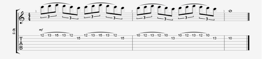 Legato Guitar Exercise Great for Speed Building